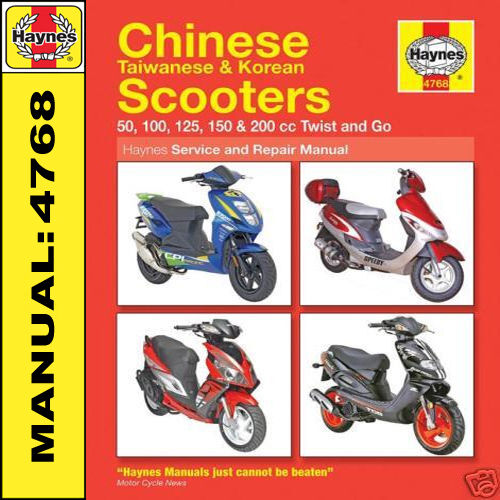 Chinese Scooter Manuals